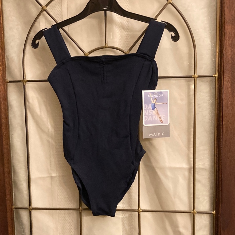 Mondor Kids Ink Blue Tank Top Leotard